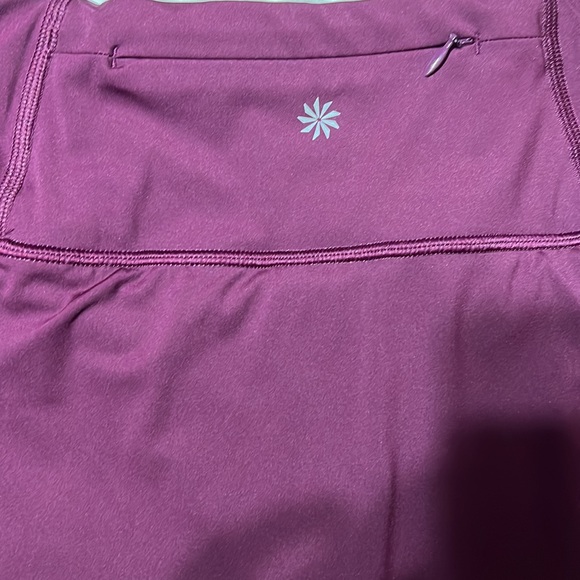 Athleta Momentum Tennis Running Athletic Skirt Skort Size S Color: Plum Purple - Picture 5 of 9